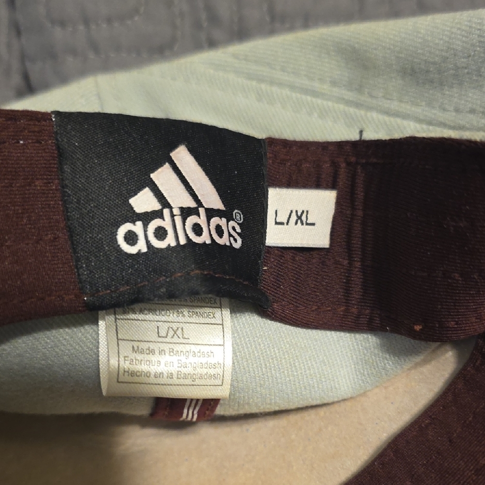 Adidas Brown and Cream Cap - Picture 4 of 5